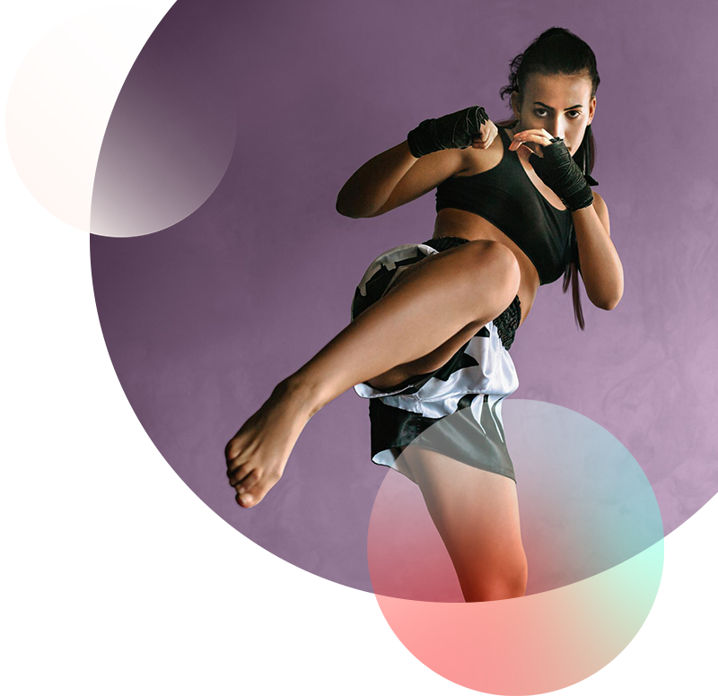 martial artist woman