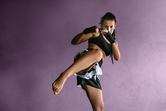 martial artist woman